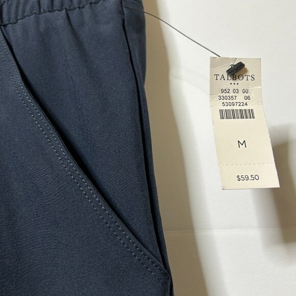 Talbots dark polyester pants for Women, sz M - Picture 2 of 4